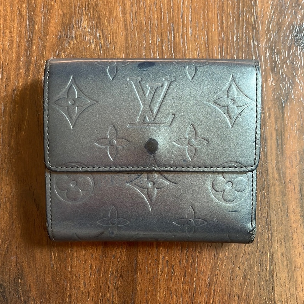 Louis Vuitton Matte Vernis Wallet